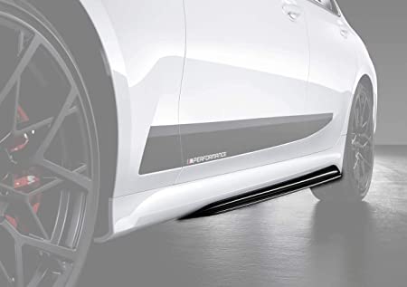 Genuine BMW G20 G21 M Performance Frozen Black Side Skirt Vinyl Decals (Inc. 320i, 330d, 330i & M340ix) - ML Performance UK