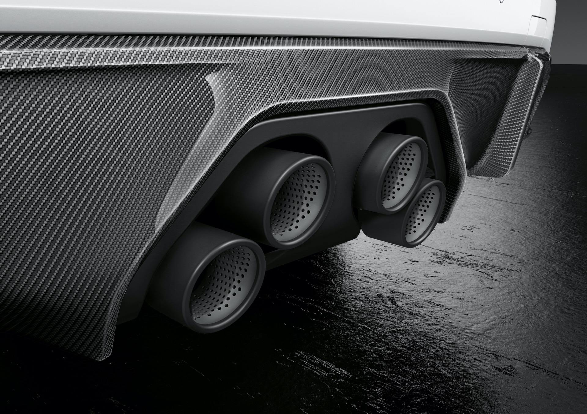 Genuine BMW G80 G82 M Performance Titanium Tailpipe Trim Module (M3, M3 Competition, M4 & M4 Competition) - ML Performance UK