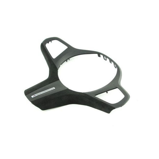 Genuine BMW M Performance F40 F44 G20 G29 Alcantara Carbon Steering Wheel Cover (Inc. M135ix, M235iX, M340i & Z4 M40i) - ML Performance UK