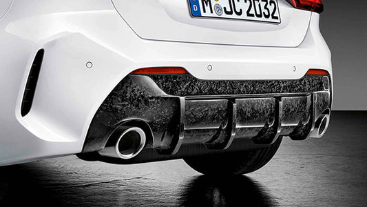 Genuine BMW M Performance F40 Rear Carbon Diffuser (Inc. 118i, 120dx & M135i) - ML Performance UK
