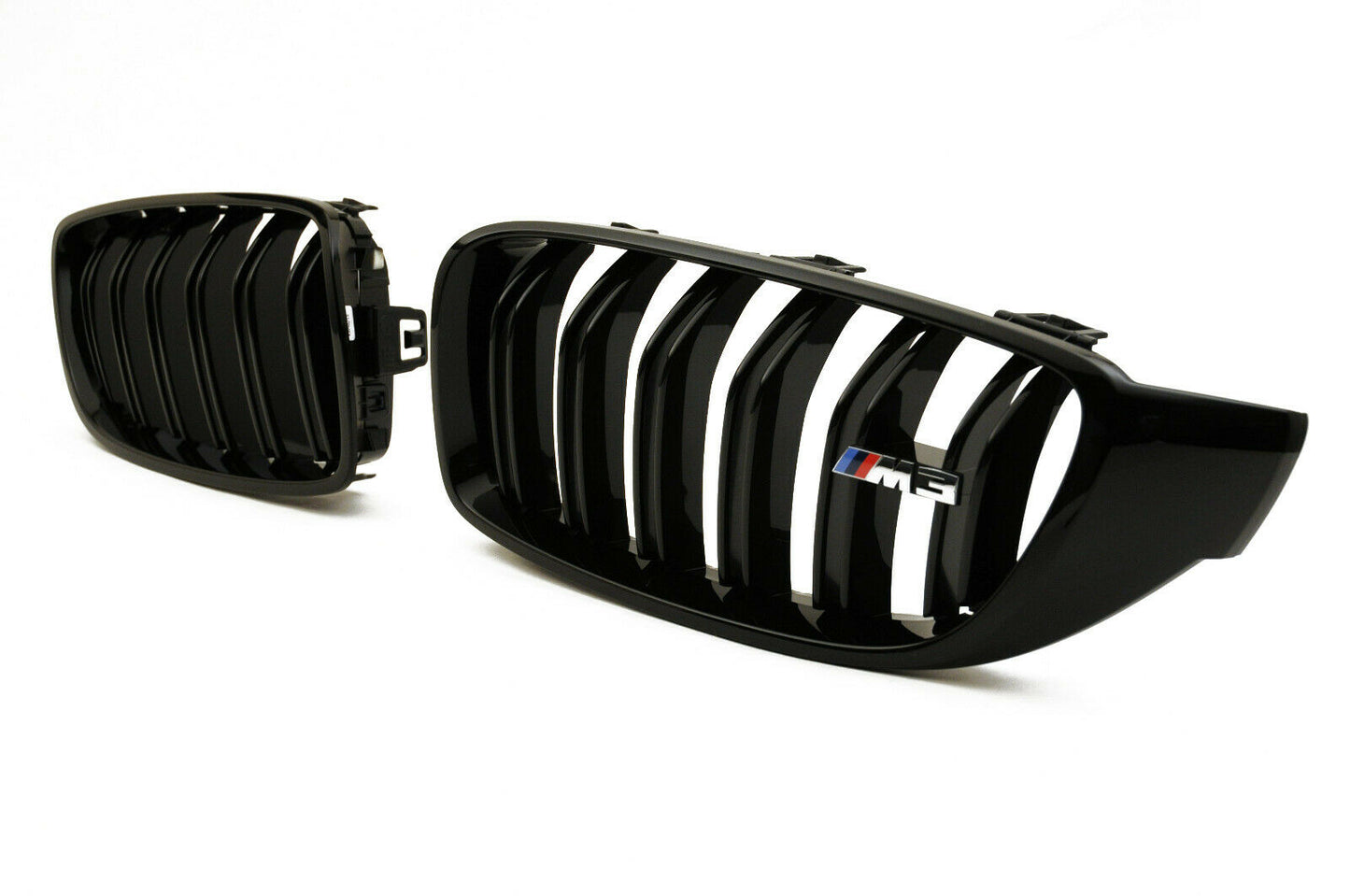 Genuine BMW M Performance F80 F82 Front Black Kidney Grilles (M3 & M4) ML Performance UK