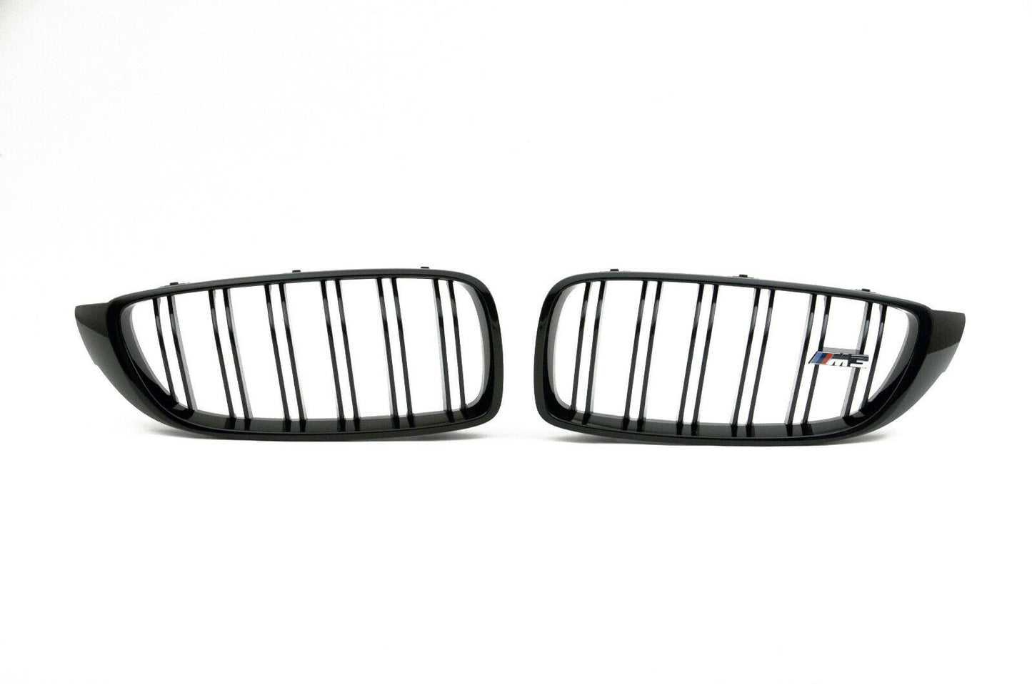Genuine BMW M Performance F80 F82 Front Black Kidney Grilles (M3 & M4) ML Performance UK