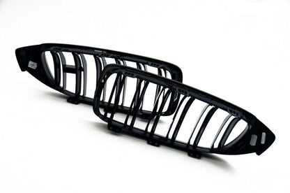 Genuine BMW M Performance F80 F82 Front Black Kidney Grilles (M3 & M4) ML Performance UK