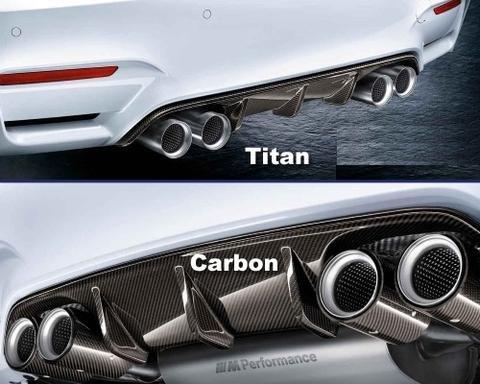 Genuine BMW F87 LCI M2 Competition M Performance Exhaust without Tips - ML Performance UK