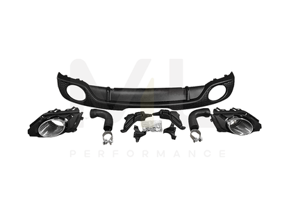 HZ Dynamics Audi TT 8J MK2 TTRS-Type Rear Bumper Diffuser - ML Performance UK