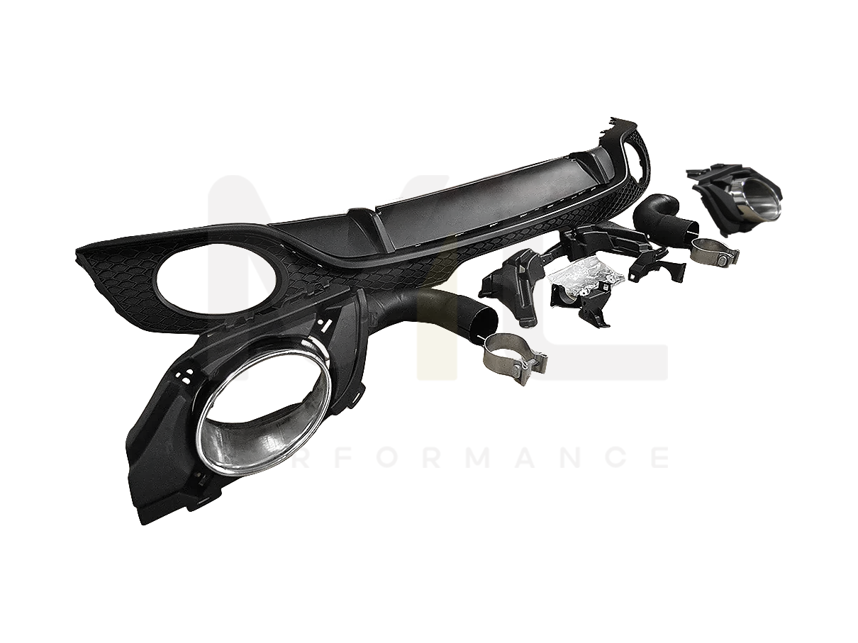 HZ Dynamics Audi TT 8J MK2 TTRS-Type Rear Bumper Diffuser - ML Performance UK