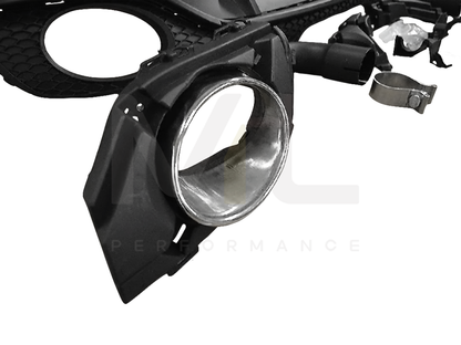 HZ Dynamics Audi TT 8J MK2 TTRS-Type Rear Bumper Diffuser - ML Performance UK