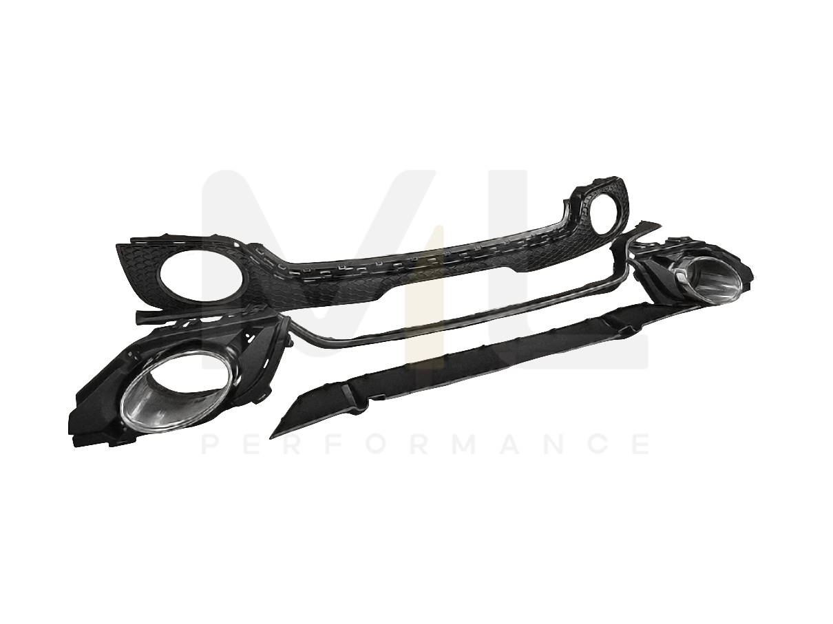 HZ Dynamics Audi TT 8J MK2 TTRS-Type Rear Bumper Diffuser - ML Performance UK