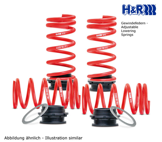 H&R BMW F11 40mm-55mm/25mm-40mm Adjustable Lowering Springs (518d, 520i, 520d, 523i, 528i(X), 530i & 535i) - ML Performance UK