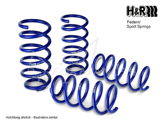 H&R BMW F25 F26 G01 G02 Lowering Springs (Inc. X3 20d, X3 35d, X4 30dx, X4 M40i)