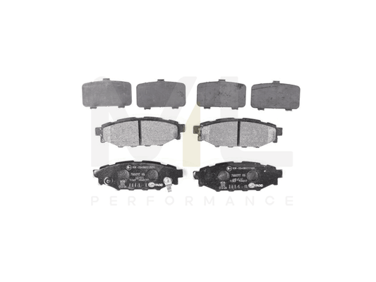 Hella 8DB 355 012-261 Brake Pad Set With Acoustic Wear Warning | ML Performance Car Parts