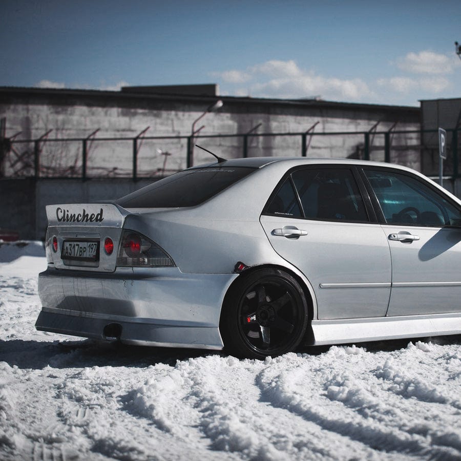 Clinched Lexus IS300 Ducktail Spoiler