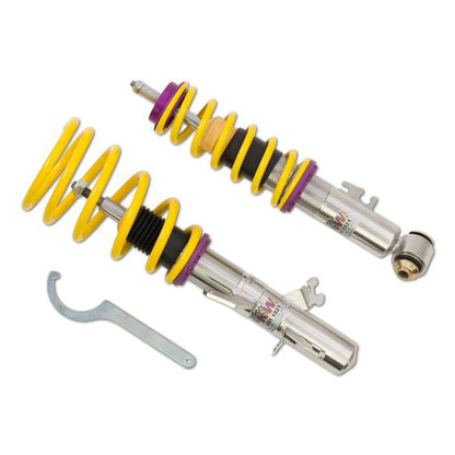 KW Audi Seat Street Comfort Coilover kit (8V A3, 5F Leon, Octavia III & MK7 Golf) | ML Performance US 