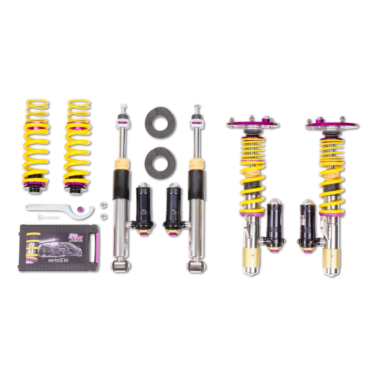 KW BMW F20 F21 F30 F32 3-Way Clubsport Coilover Kit (Inc. M140i, 335i, 340i & 440I - ML Performance UK