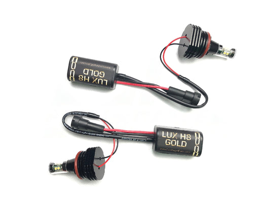 LUX BMW E82 E90 E92 E93 H8 Gold (135i, 335i, M3 & Z4)