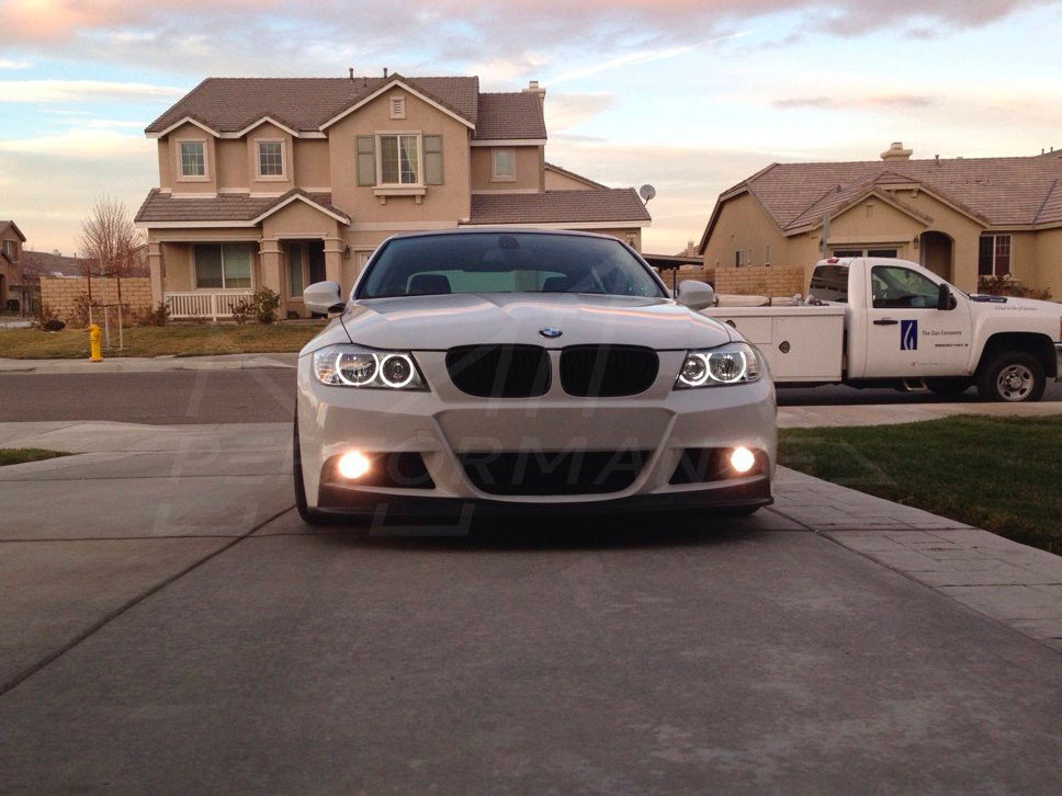 LUX BMW E90 LCI HALOGEN V3 Angel Eyes - ML Performance UK