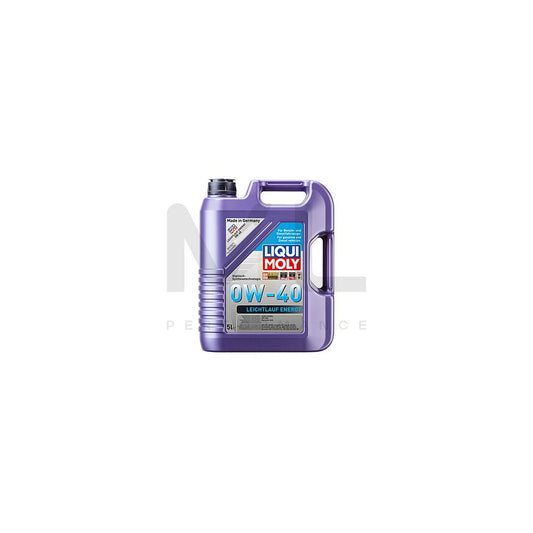 Liqui Moly Leichtlauf Energy 0W 40 5l