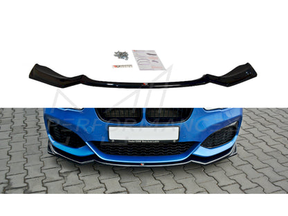 Maxton Design BMW F20 F21 LCI V.2 M-Power Front Splitter (M135i & M140i) - ML Performance UK