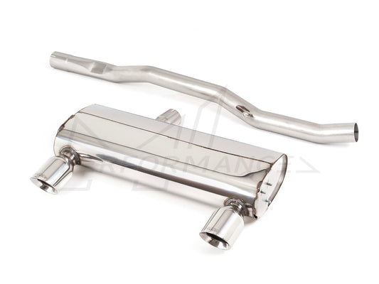 MillTek Audi 8N TT Non-Resonated Cat-Back Exhaust - ML Performance UK