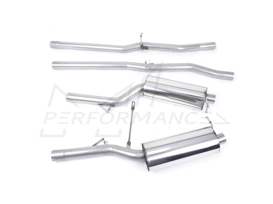 MillTek Audi C5 RS6 Non-Resonated Cat-Back Exhaust - ML Performance UK