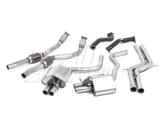 MillTek Audi C7 RS6 Biturbo Quattro Full Exhaust System (4.0 TFSI) - ML Performance UK