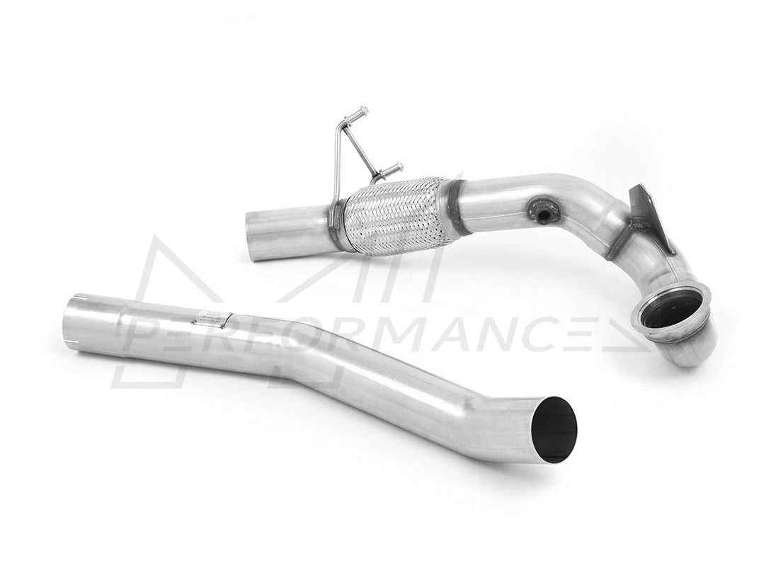 MillTek Audi S1 2.0 TFSI Large Bore Decat Downpipe Exhaust - ML Performance UK