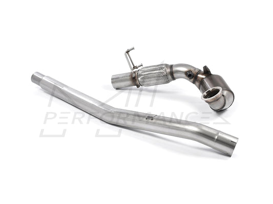 MillTek Volkswagen Golf MK7 R Estate / Variant 2.0 TSI 300PS Large Bore Downpipe and Hi-Flow Sports Cat - ML Performance UK