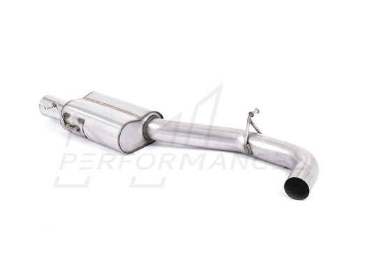 MillTek Audi VW Road+ Centre Silencer (Inc. 8V S3, 8S TTS & MK7, MK7.5 Golf R) - ML Performance UK