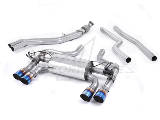 Milltek BMW F87 Cat-back Hollowtek Twin Valved system (M2) - ML Performance UK