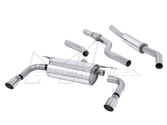 MillTek BMW N20 3" Full Exhaust System 3 Series F30 328i M sport - ML Performance UK