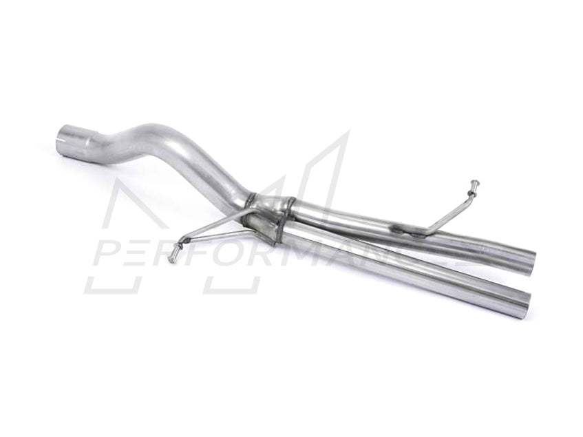 MillTek Ford MK7 & MK7.5 Fiesta ST 1.6 Litre EcoBoost Rear Silencer Delete Assembly - ML Performance UK