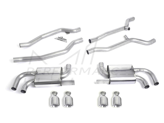 MillTek Porsche Cayenne 958 Turbo 4.8 V8 Cat-Back ML Performance UK