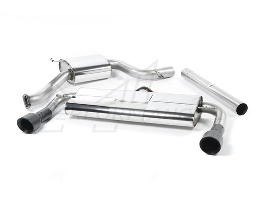 MillTek Volkswagen MK7 Golf GTI Resonated Cat-Back Exhaust - ML Performance UK