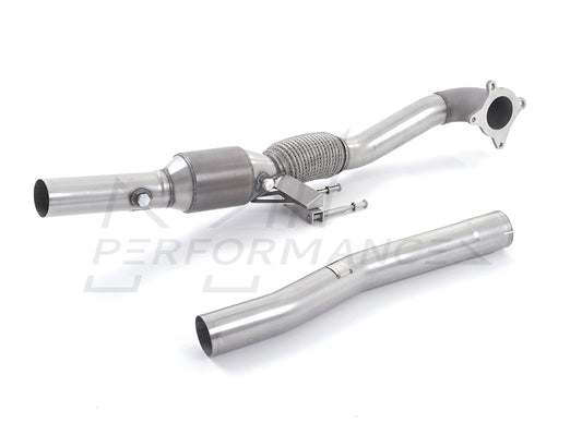 MillTek Volkswagen Golf GTi MK6 Large Bore Downpipe and Hi-Flow Sports Cat 2.0 TSI 210PS - ML Performance UK