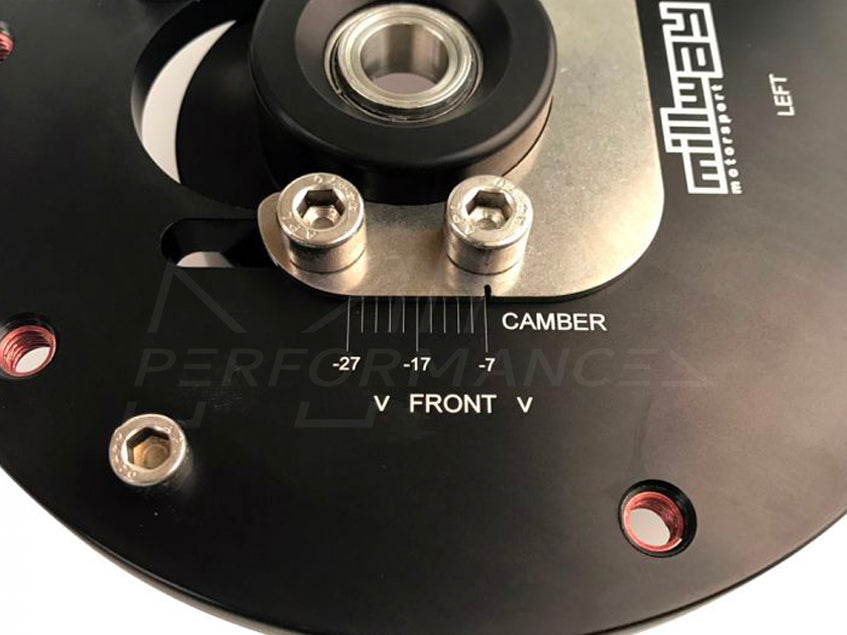 Millway Motorsport BMW F87 M2 Adjustable Front Camber Plates - ML Performance UK