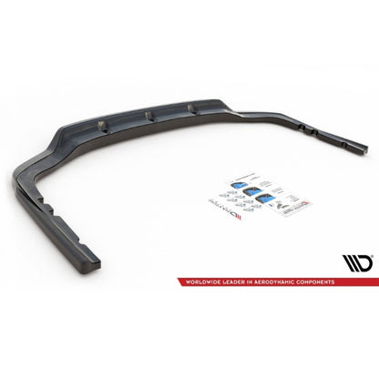 Maxton Design BMW G07 X7 M Sport Central Rear Splitter with Vertical Bars (Inc. X7 50ix, X7 M50dx & X7 M50ix)