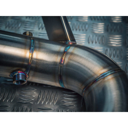 Cobra Exhaust Mercedes-AMG A 45 S Front Downpipe Sports Cat / De-Cat Performance Exhaust