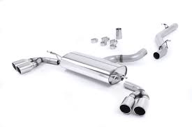 MillTek Audi 8J TT RS Non-Resonated Turbo-Back Exhaust with Catalyst Delete - ML Performance UK