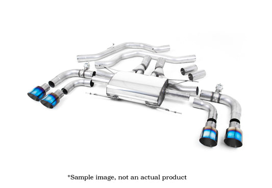 MillTek Audi 8V & 8V.2 S3 Non-Resonated Cat-Back Exhaust (GPF/OPF Models) - ML performance UK