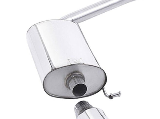 MillTek Audi B6 & B7 A4 LH Rear Silencer - ML Performance UK