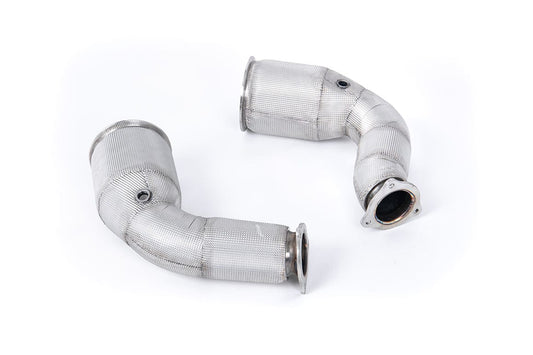 MillTek Audi B9 B9.5 Cat Replacement Pipes (RS4 Avant & RS5 Sportback) - ML Performance UK 
