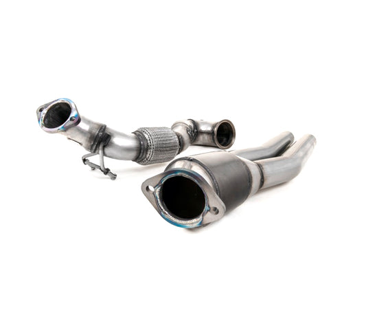 MillTek Audi HJS Tuning ECE Downpipes (Inc. 8S TTRS & 8V RS3) - ML Performance UK