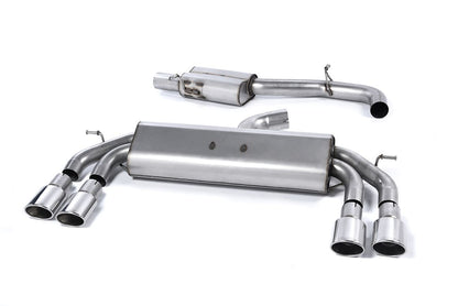 MillTek Audi 8V S3 Resonated Cat-Back Exhaust - ML Performance UK