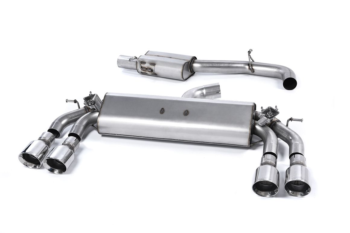 MillTek Audi 8V S3 Resonated Cat-Back Exhaust - ML Performance UK