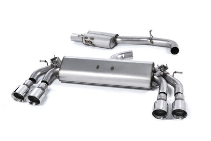 MillTek Audi 8V S3 Resonated Cat-Back Exhaust - ML Performance UK