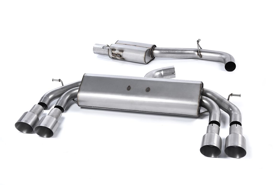 MillTek Audi 8V S3 Resonated Cat-Back Exhaust - ML Performance UK
