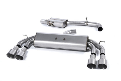 MillTek Audi 8V S3 Resonated Cat-Back Exhaust - ML Performance UK