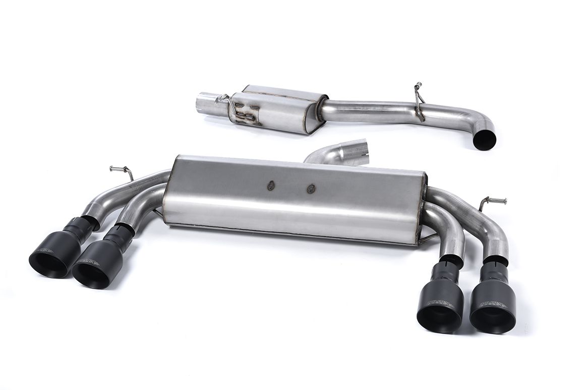 MillTek Audi 8V S3 Resonated Cat-Back Exhaust - ML Performance UK