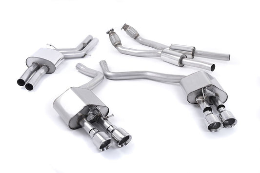 MillTek Audi C7 Sportback Valved & Resonated Cat-Back Exhaust System (S6 & S7) - ML Performance UK