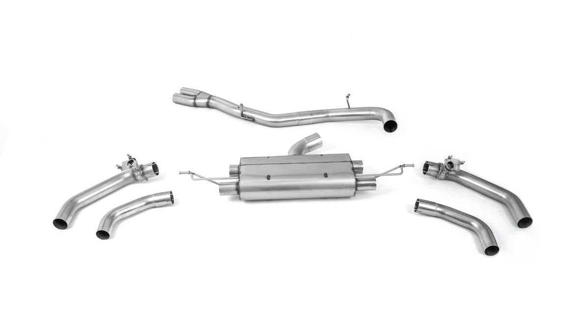 Milltek Audi F3 RSQ3 80mm OPF Back Exhaust System - ML Performance UK